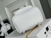 Kitlife Chanel Duma Backpack White - 18.5x18x12cm - 3