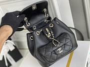 Kitlife Chanel Duma Backpack Black - 18.5x18x12cm - 5