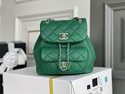 Kitlife Chanel Duma Backpack Green - 18.5x18x12cm - 1