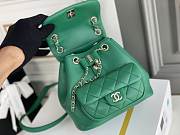 Kitlife Chanel Duma Backpack Green - 18.5x18x12cm - 5