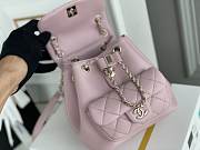 Kitlife Chanel Duma Backpack Pink - 18.5x18x12cm - 3