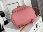 Kitlife Chanel Duma Backpack Peach Orange - 18.5x18x12cm - 2