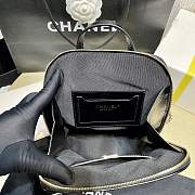 Kitlife Chanel Black Leather Backpack - 21*23*8*cm - 2
