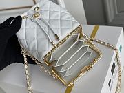 Kitlife Chanel Bucket With Chain White - 14*11*8cm - 5