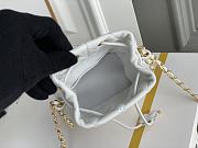 Kitlife Chanel Bucket With Chain White - 14*11*8cm - 2