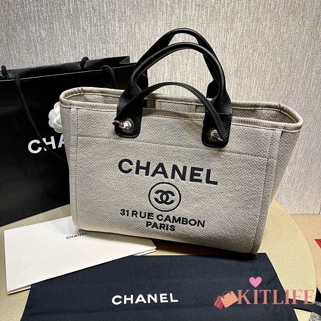 Kitlife Chanel Deauville Small Tote - 38x22x13cm - 1