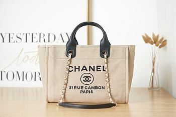 Kitlife Chanel Deauville 2022 SS Tote - 3 colors - 39x22x13cm 