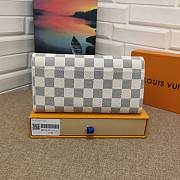 Kitlife Louis Vuitton Sarah Wallet Damier Azur - N63208 - 19 x 10.5 x 2.5 cm  - 5