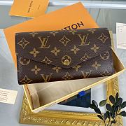 FORUBAGS LOUIS VUITTON SARAH WALLET M62234 Fuchsia  - 1