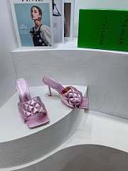 Kitlife Bottega Veneta quilted sandals padded pink - 3