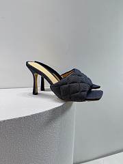 Kitlife Bottega Veneta quilted sandals padded black - 5