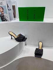 Kitlife Bottega Veneta quilted sandals padded black - 2