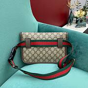 Kitlife Gucci Neo Vintage GG Supreme belt bag - 493930 - W24cm x H17cm x D3.5cm - 3