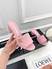 Kitlife Chanel Heel sandals (White,Black,Beige,Pink) - 3