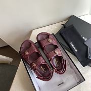 Kitlife Dad Leather Sandal (Grey,Black,White,Burgundy)  - 4