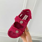 Kitlife Chanel Dad Suede Leather Sandals 5 colors - 4
