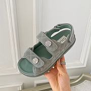 Kitlife Chanel Dad Suede Leather Sandals 5 colors - 2