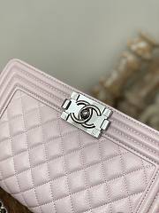 Kitlife Chanel Le Boy Old Medium Caviar Leather Light Pink - 25cm - 2