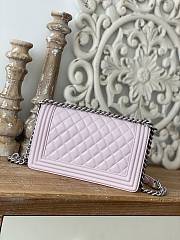 Kitlife Chanel Le Boy Old Medium Caviar Leather Light Pink - 25cm - 6