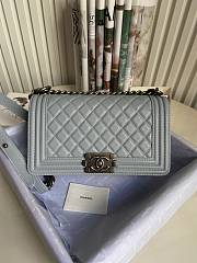 Kitlife Chanel Le Boy Old Medium Caviar Leather (Silver/Gold Hardware) - 25cm - 2