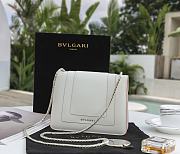 Kitlife Bvlgari Serpenti Crossbody White Bag - 351079 - 20*14.5*5cm - 4