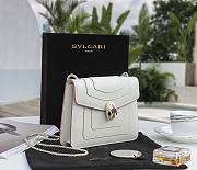 Kitlife Bvlgari Serpenti Crossbody White Bag - 351079 - 20*14.5*5cm - 5