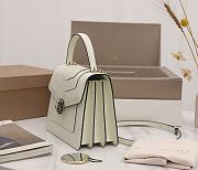 Kitlife Bvlgari Serpenti Forever Top Handle White Bag - 383309 - 22.5×18.5×11cm - 3