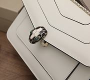 Kitlife Bvlgari Serpenti Shoulder Bag White Bag - 2903239 - 25×7.5×17cm - 5