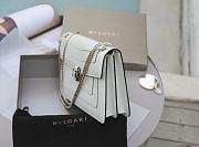 Kitlife Bvlgari Serpenti Forever Shoulder Bag White Bag - 35362 - 27.5*17.5*7.5cm - 6