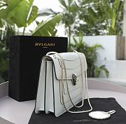 Kitlife Bvlgari Serpenti Forever Shoulder Bag White Bag - 35362 - 27.5*17.5*7.5cm - 3