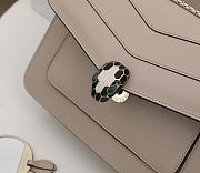 Kitlife Bvlgari Serpenti Shoulder Bag Nude Bag - 25×7.5×17cm - 5