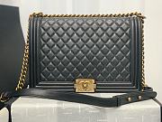 Kitlife Chanel Le Boy Large Lambskin Black Leather - 30cm - 1