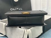 Kitlife Chanel Le Boy Large Lambskin Black Leather - 30cm - 5