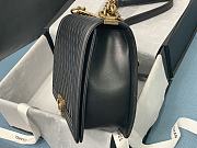 Kitlife Chanel Le Boy Large Lambskin Black Leather - 30cm - 4