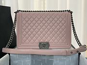 Kitlife Chanel Le Boy Large Lambskin Pink Leather - 30cm - 1