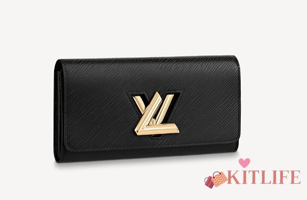 Louis Vuitton Twist Wallet black (Gold/Silver Hardware) - 1