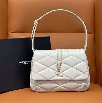 Kitlife YSL Le 57 Quilted Shoulder Bag White - 24×18×5.5cm