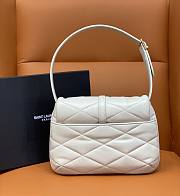 Kitlife YSL Le 57 Quilted Shoulder Bag White - 24×18×5.5cm - 2