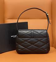 Kitlife YSL Le 57 Quilted Shoulder Bag Blacke - 24×18×5.5cm - 5