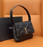 Kitlife YSL Le 57 Quilted Shoulder Bag Blacke - 24×18×5.5cm - 3