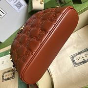 Kitlife Gucci GG Matelasse Leather Shoulder Bag light brown - 23.5*19*8cm - 5