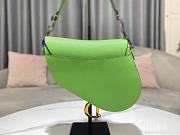 Kitlife Dior Saddle Light Green Grained Calfskin Color Hardware - 25.5 x 20 x 6.5 CM - 3