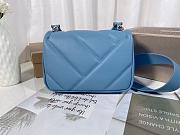 Kitlife Bulgari Serpenti Cabochon Blue Handbag - 22.5 X 15 X 10 cm - 3