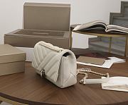 KITLIFE BULGARI SERPENTI CABOCHON WHITE SHOULDER BAG - 22.5X15X10cm - 4