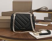 	 KITLIFE BULGARI SERPENTI CABOCHON BLACK SHOULDER BAG - 22.5X15X10cm - 4