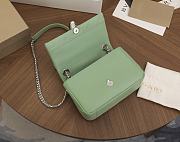 	 KITLIFE BULGARI SERPENTI CABOCHON GREEN SHOULDER BAG - 22.5X15X10cm - 5