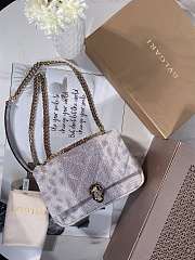 KITLIFE BULGARI SERPENTI CABOCHON METALIC KARUNG SKIN BAG - 22.5X15X10cm - 3
