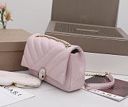 	 KITLIFE BULGARI SERPENTI CABOCHON LIGHT PINK SHOULDER BAG - 22.5X15X10cm - 4