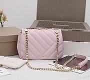 	 KITLIFE BULGARI SERPENTI CABOCHON LIGHT PINK SHOULDER BAG - 22.5X15X10cm - 2