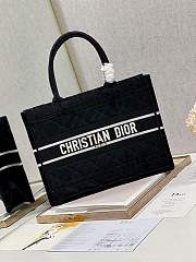 Kitlife Dior Book Tote Medium White Velvet - 36×28cm - 2